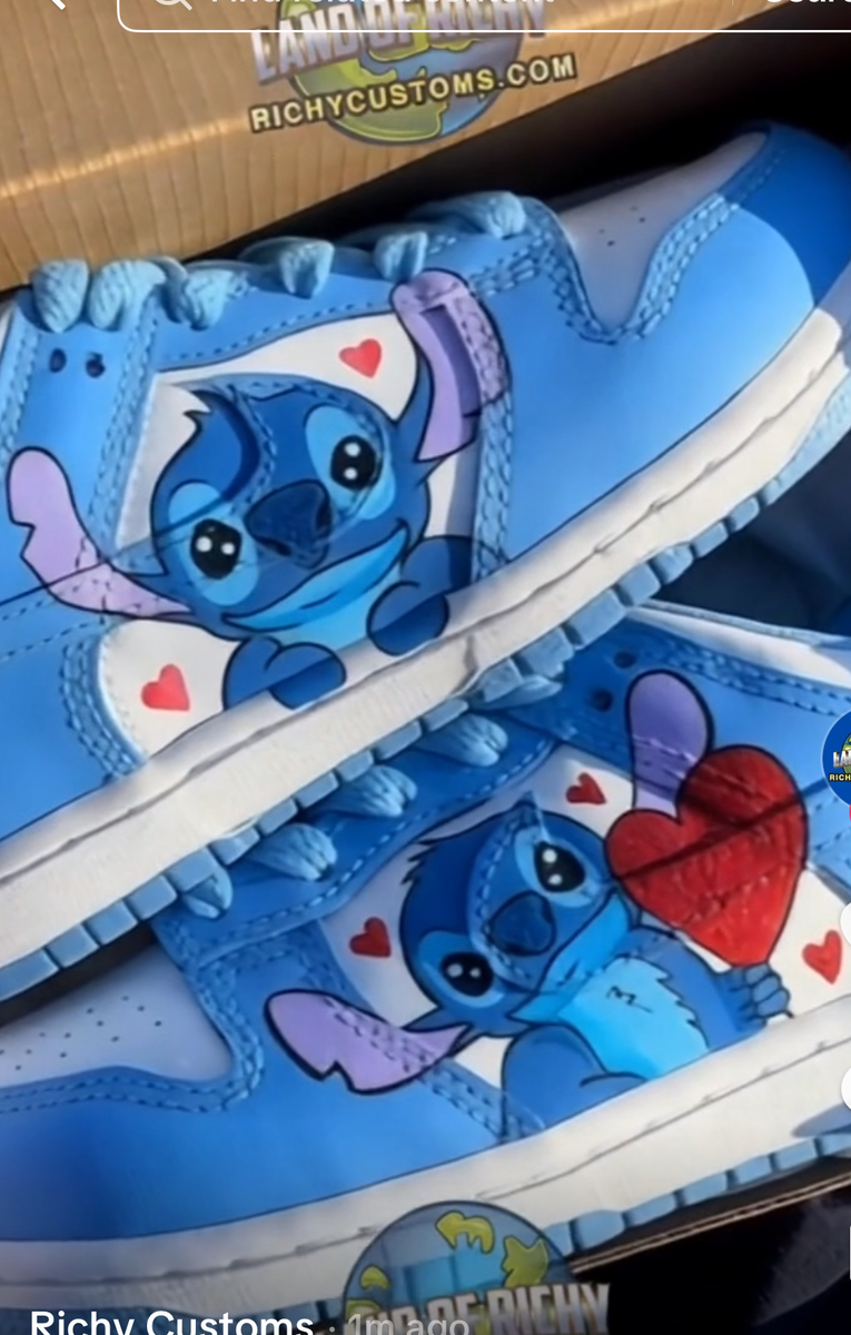 Stitch Lovers Dunks – RichyCustoms
