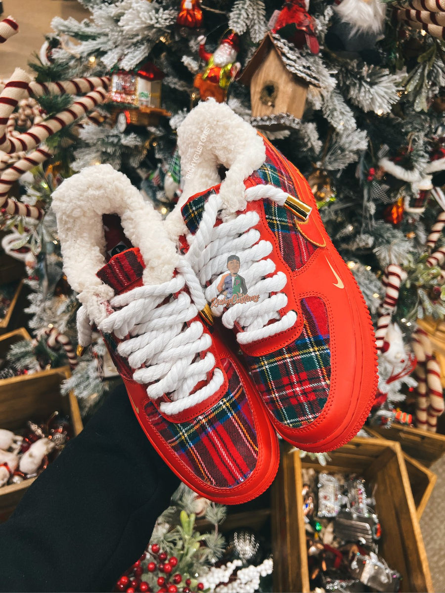 Crawford Tartan Plaid Yeezy Shoes main image 1