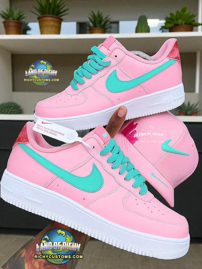 Pink Cyan AF1💕💙