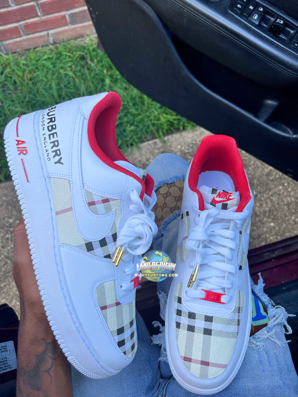 "Redy" BB Plaid AF1s❤️