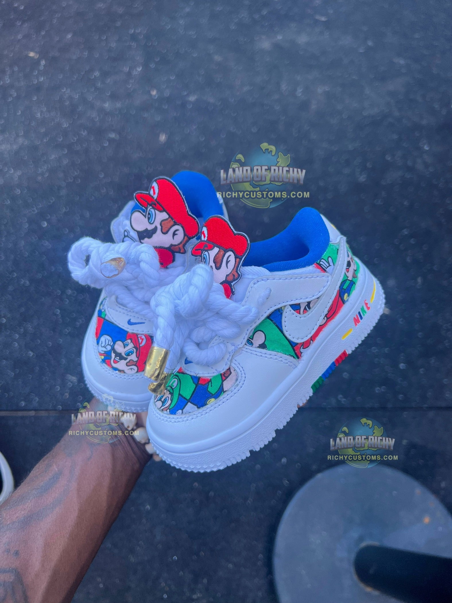 Super Mario 💚❤ Af1s