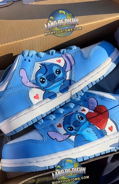 Stitch Lovers Dunks💙