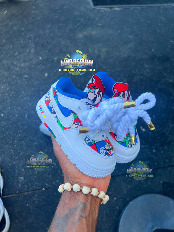 Super Mario 💚❤ Af1s