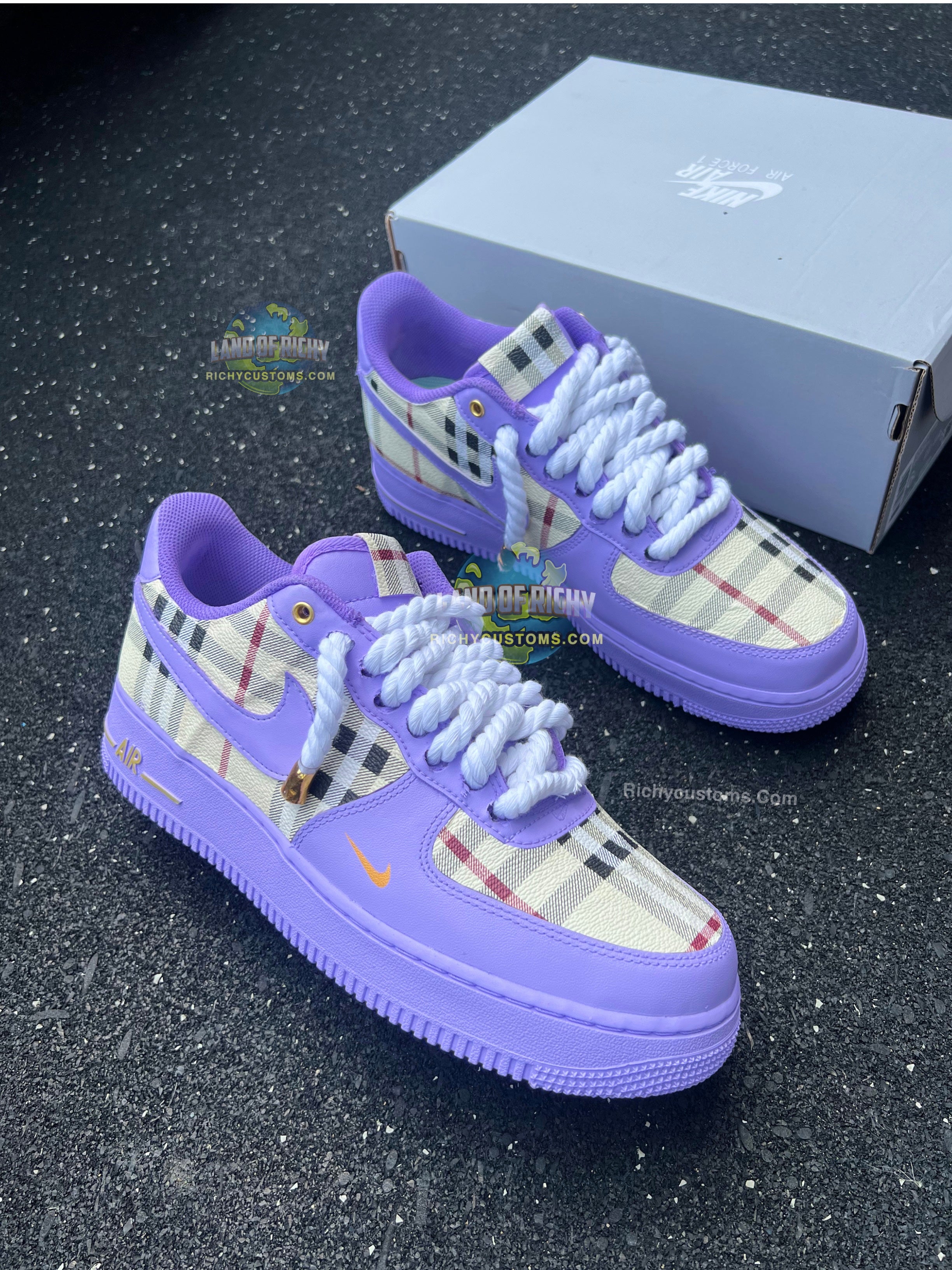 Lilac BB x Chunky AF1💜