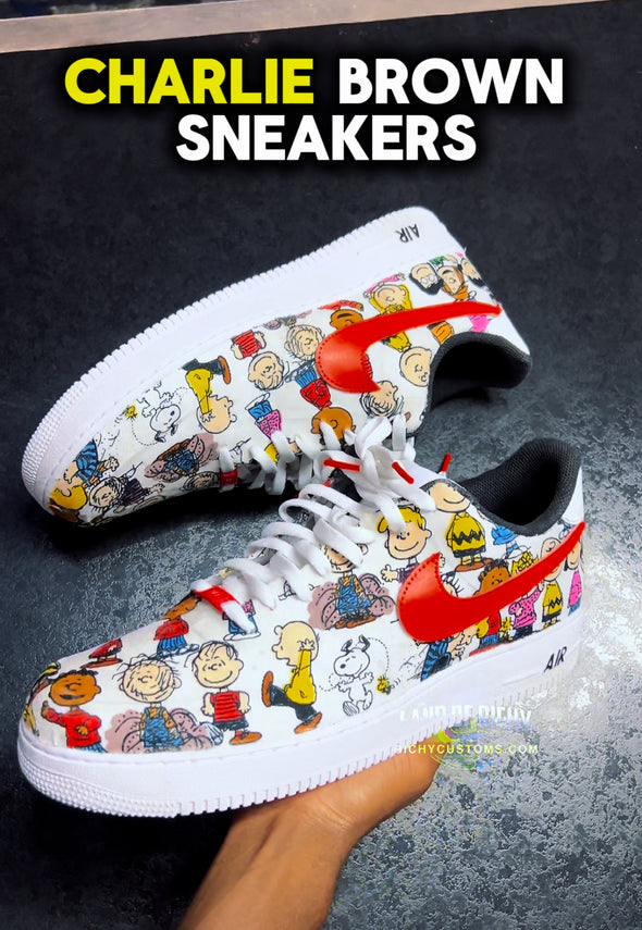 Charlie Brownz AF1 blanco❤