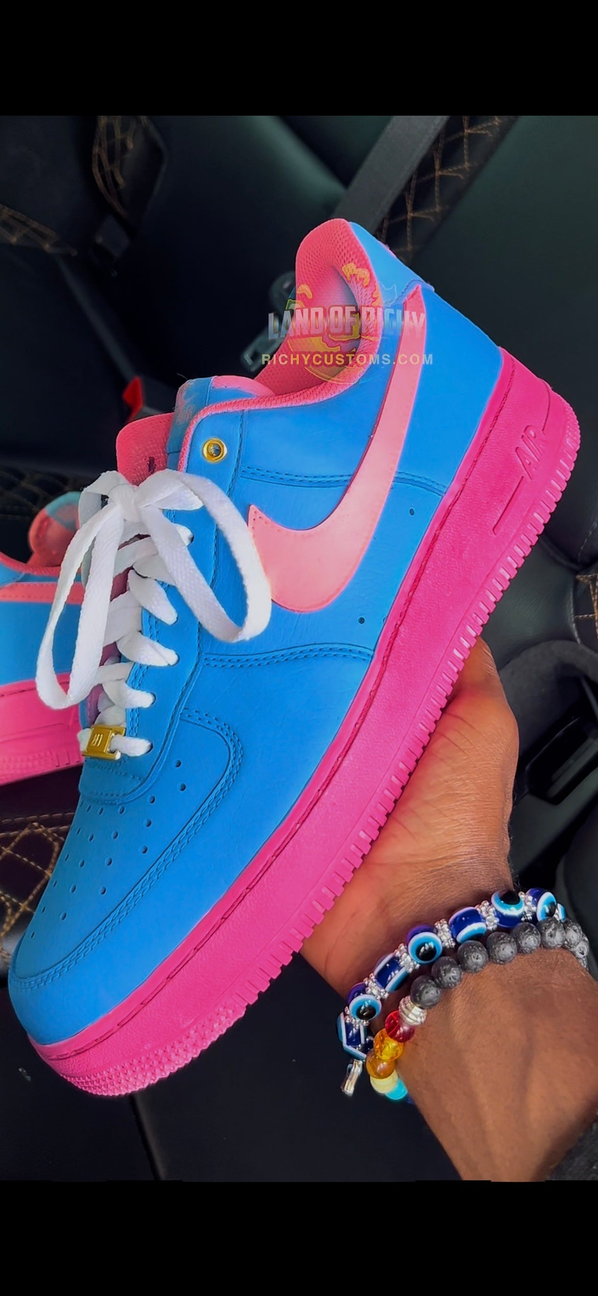 DENIM X Pink👖🌷͙֒ AF1 Low