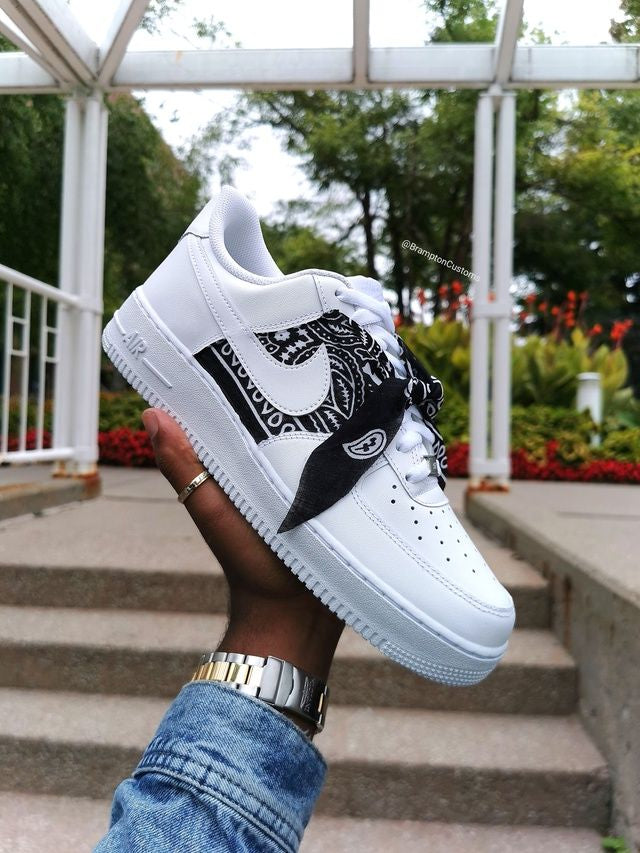 Black Bandana AF1 LOW