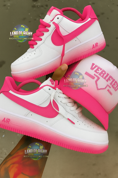 Pink Ombre Burst