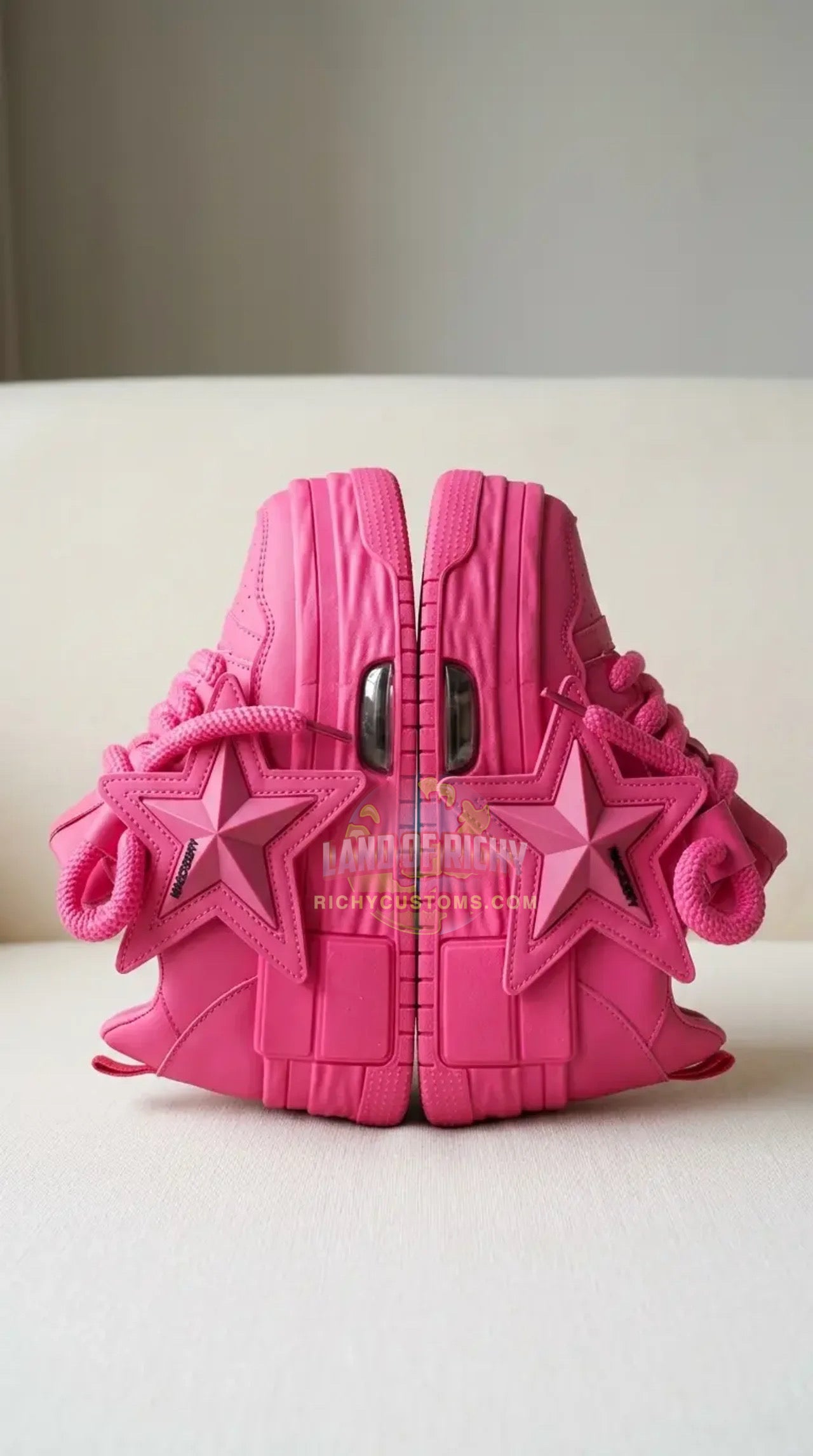 RichyPentz Pentagram Sneaker Chunky Star Skate Shoe