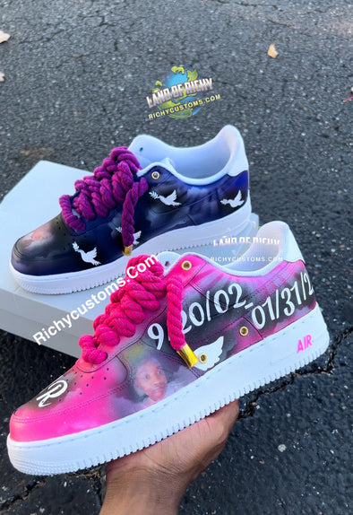 Memorial Custom AF1 X In Memory Of  PT.3