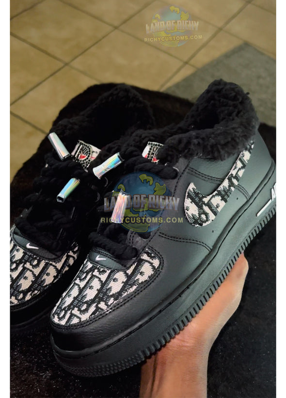 BLK White DD "COZY" CHUNKS🖤 AF1 LOW🖤