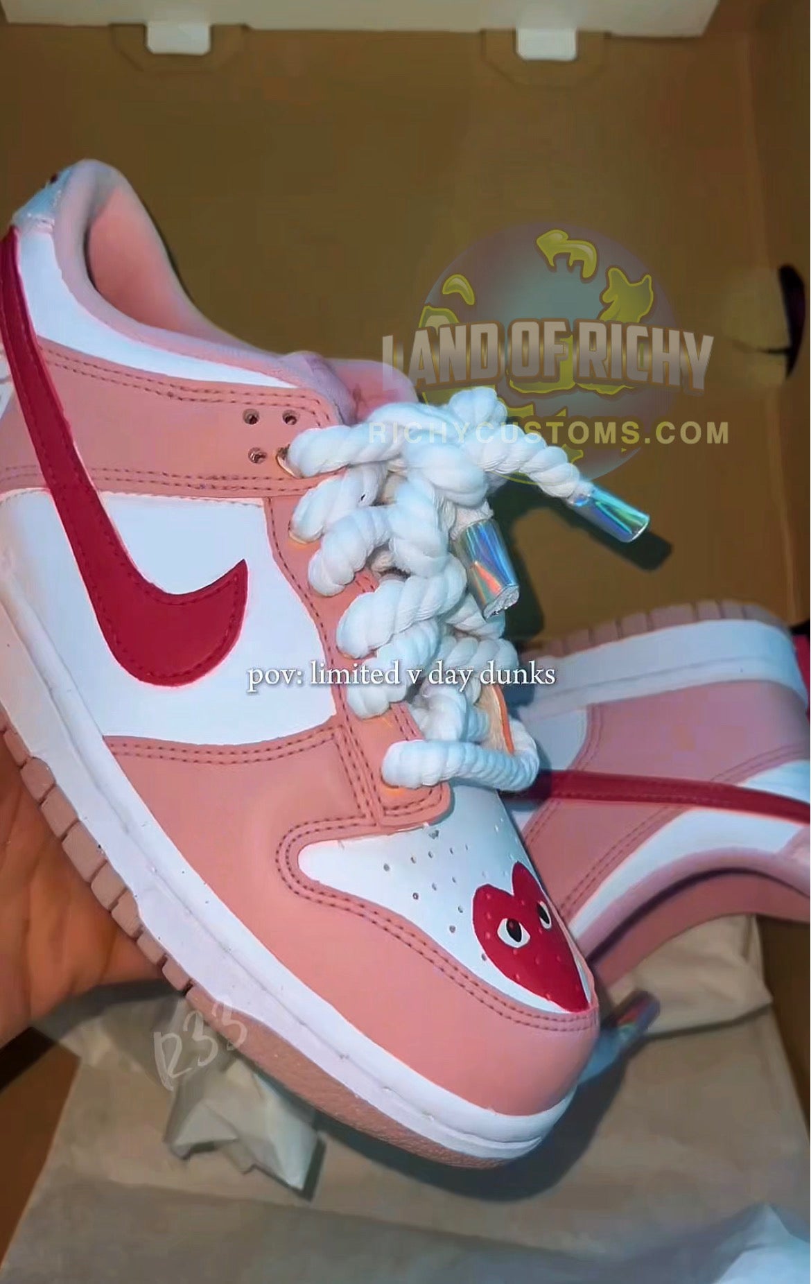 Vale Heartz DUNKS💘 vDAY