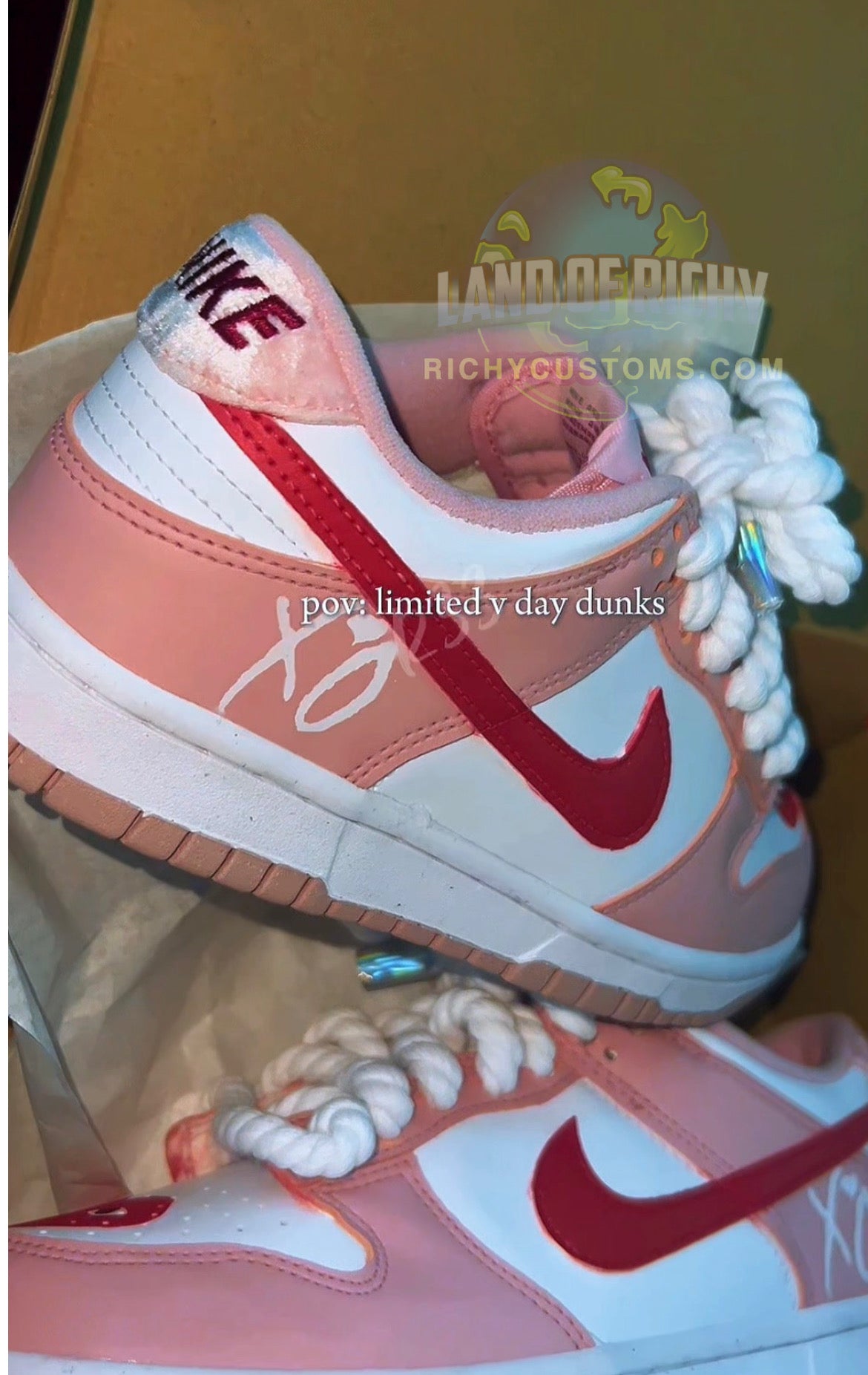 Vale Heartz DUNKS💘 vDAY