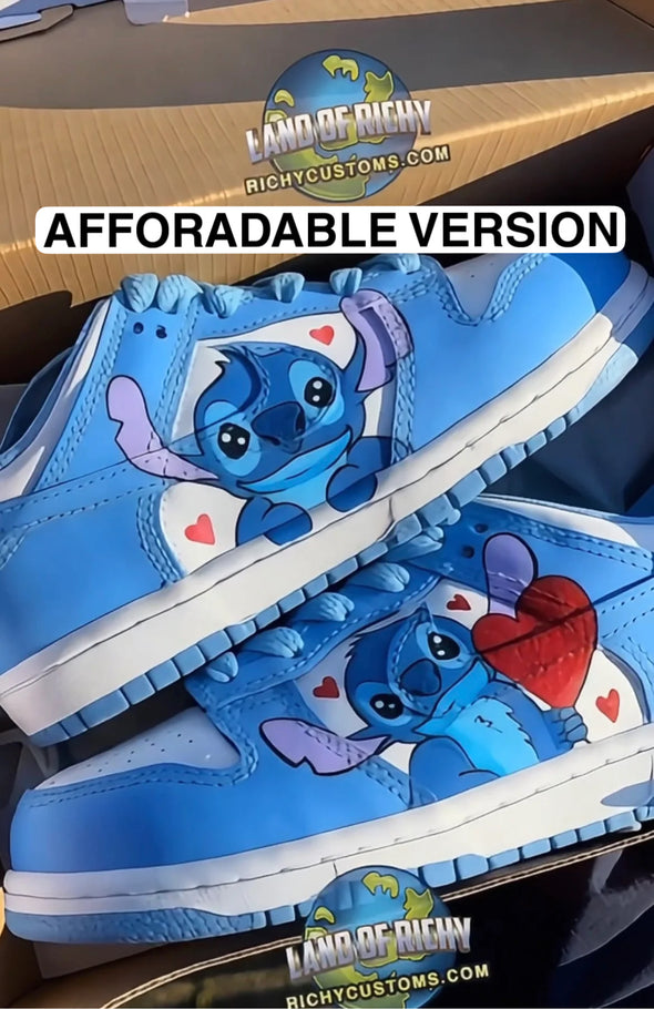 CHEAP Stitch Lovers Dunks💙