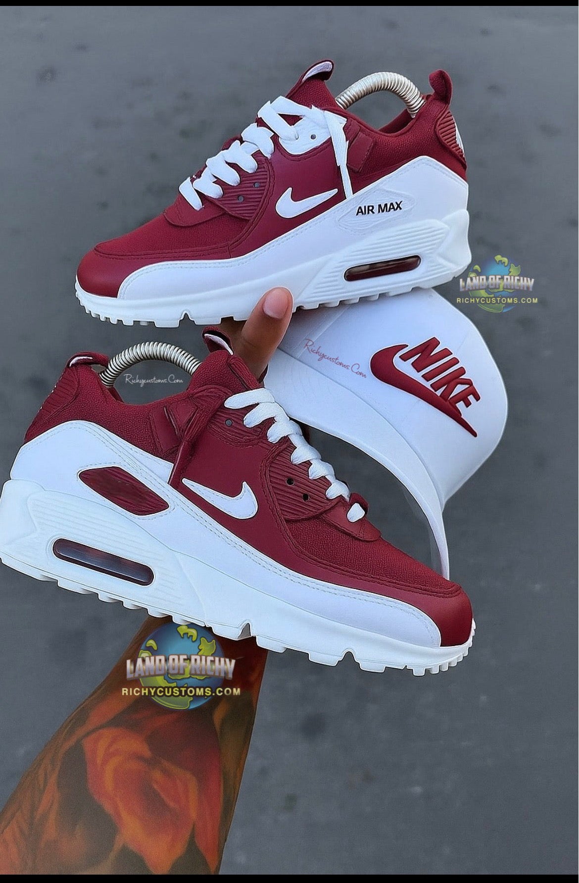Crimson AIR MAX 90 ❤🐘