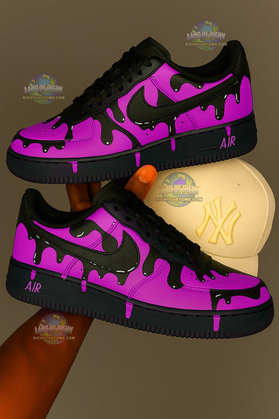 Black & Pink DRIPELLE AF1🖤 💕