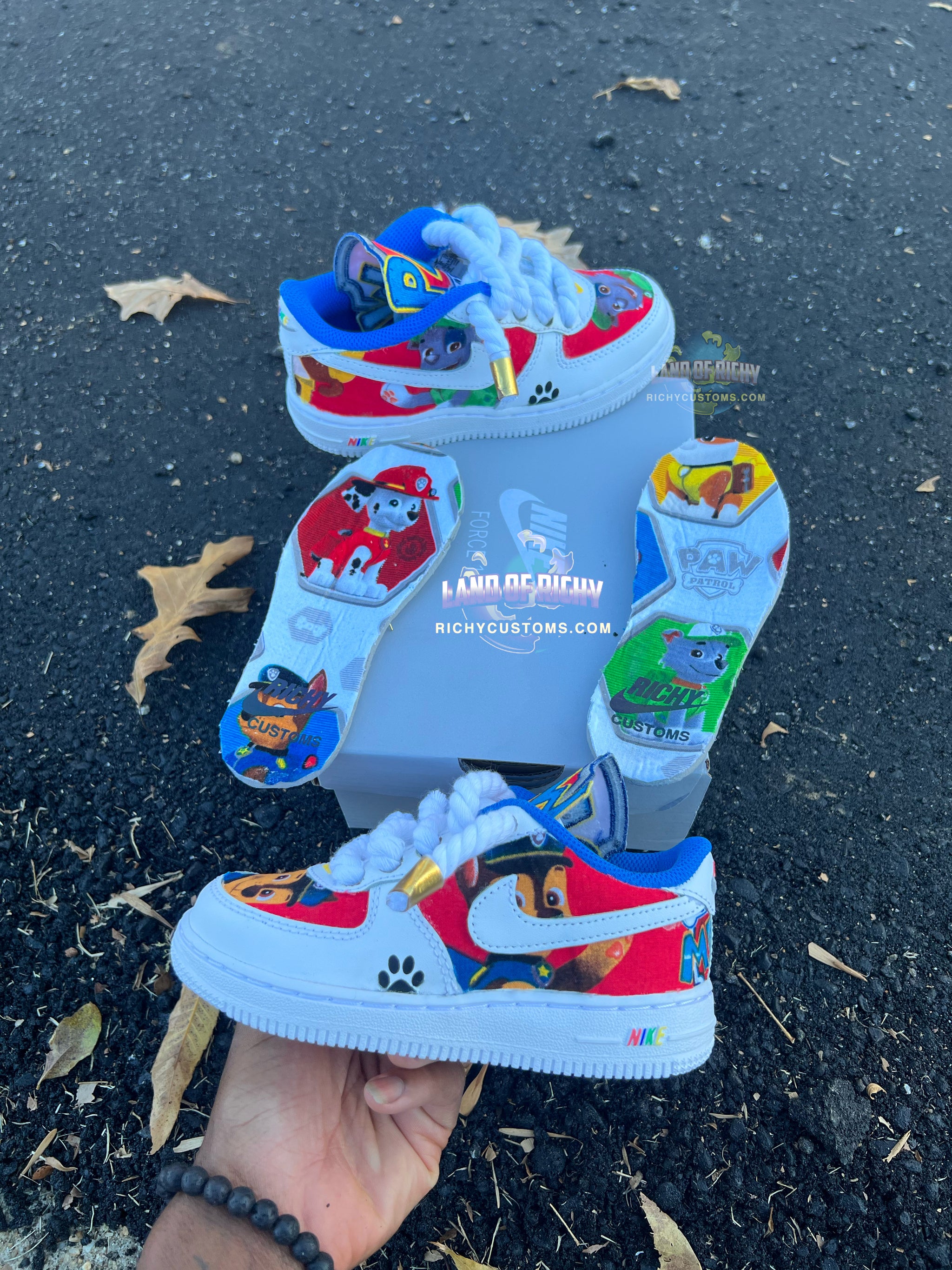 Paw Patrol🐶 Af1s 🔴🔵
