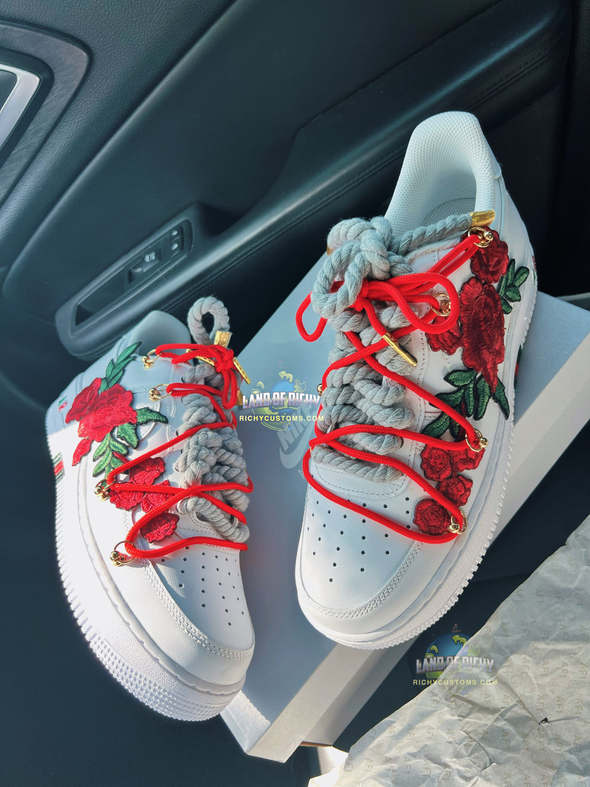 Crimson Rose x Chunky AF1🌹