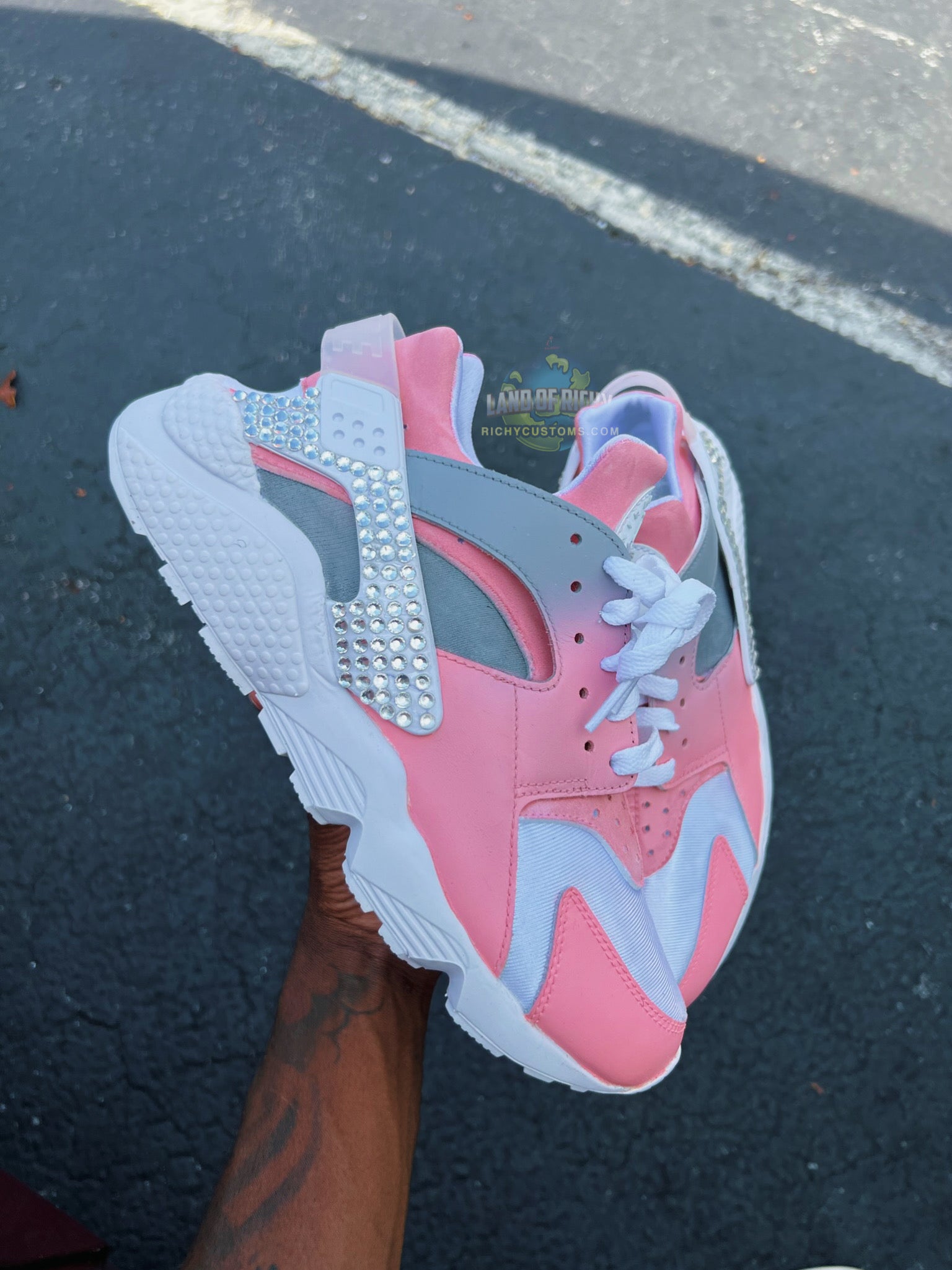 Diamond PG Ombre Huaraches💗🖤