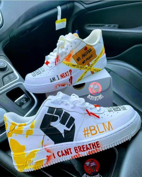 BLM Movement AF1 LOW 🖤🖤Black Lives Matter