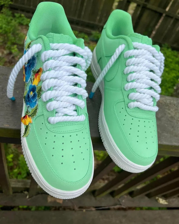 Minty Floral X Chunky 💐AF1