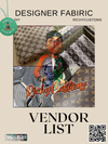 Designer Fabric Vendor List