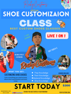 Virtual 1 ON 1 Shoe Customization Class