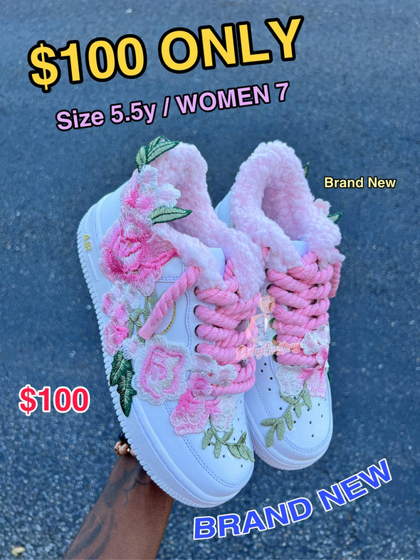 #RICHY100 Pinky Cozy Rose 🌸 SIZE 5.5y/ WOMEN 7