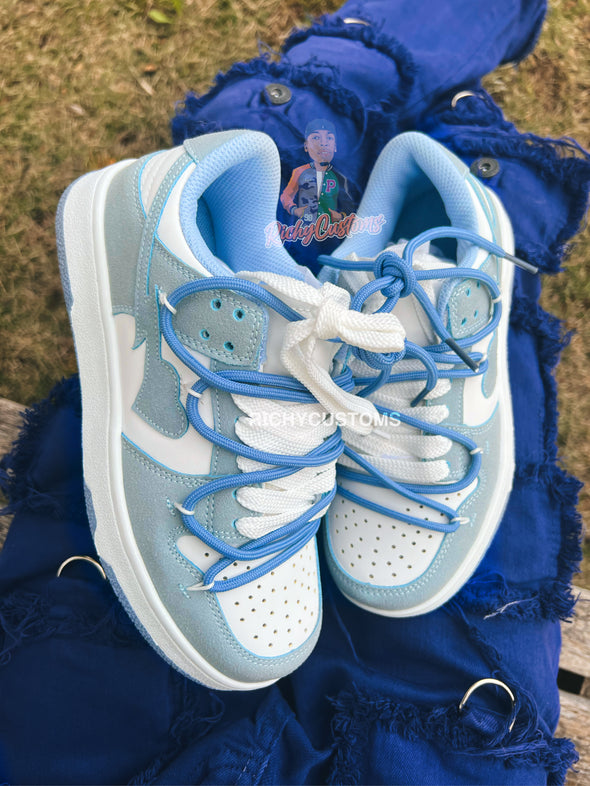 HeartCHYZ Low Sneakers "Blue"💙💎
