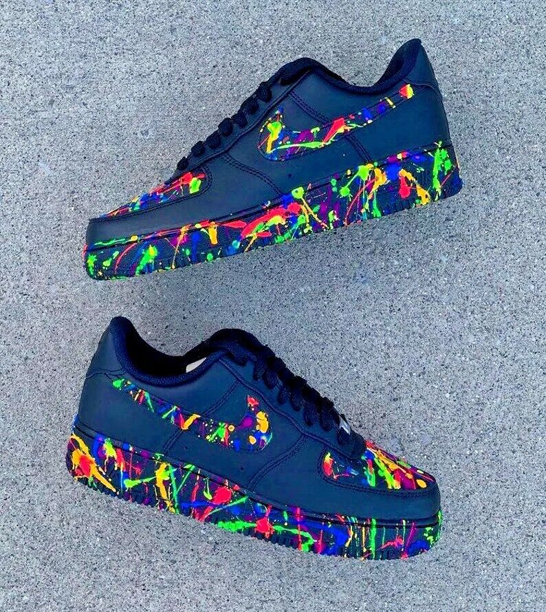 Splatzs🎨BLK Af1 LOW 🌈