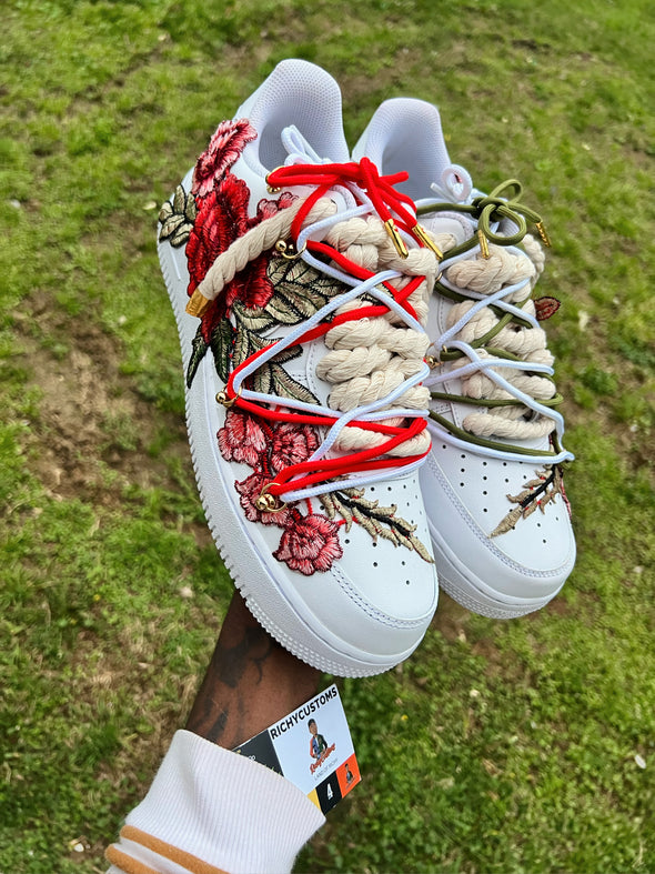 ROSEY Floral X Chunky AF1🌹