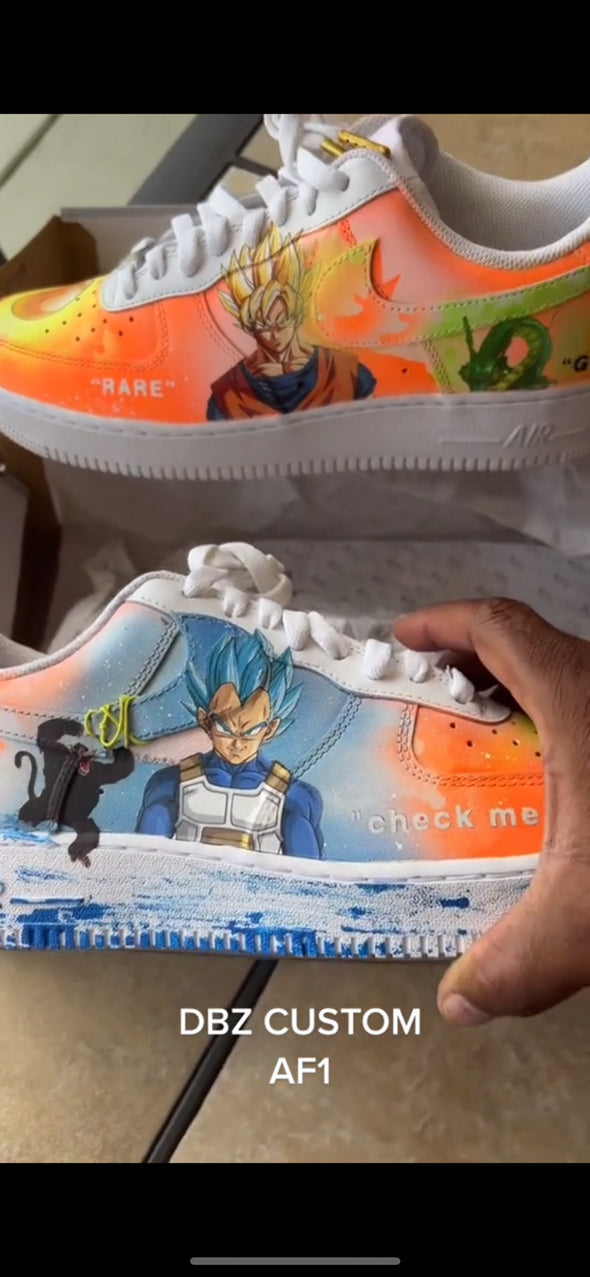 "Rare" Richy DBZ GOKU AF1🔥🧡💙